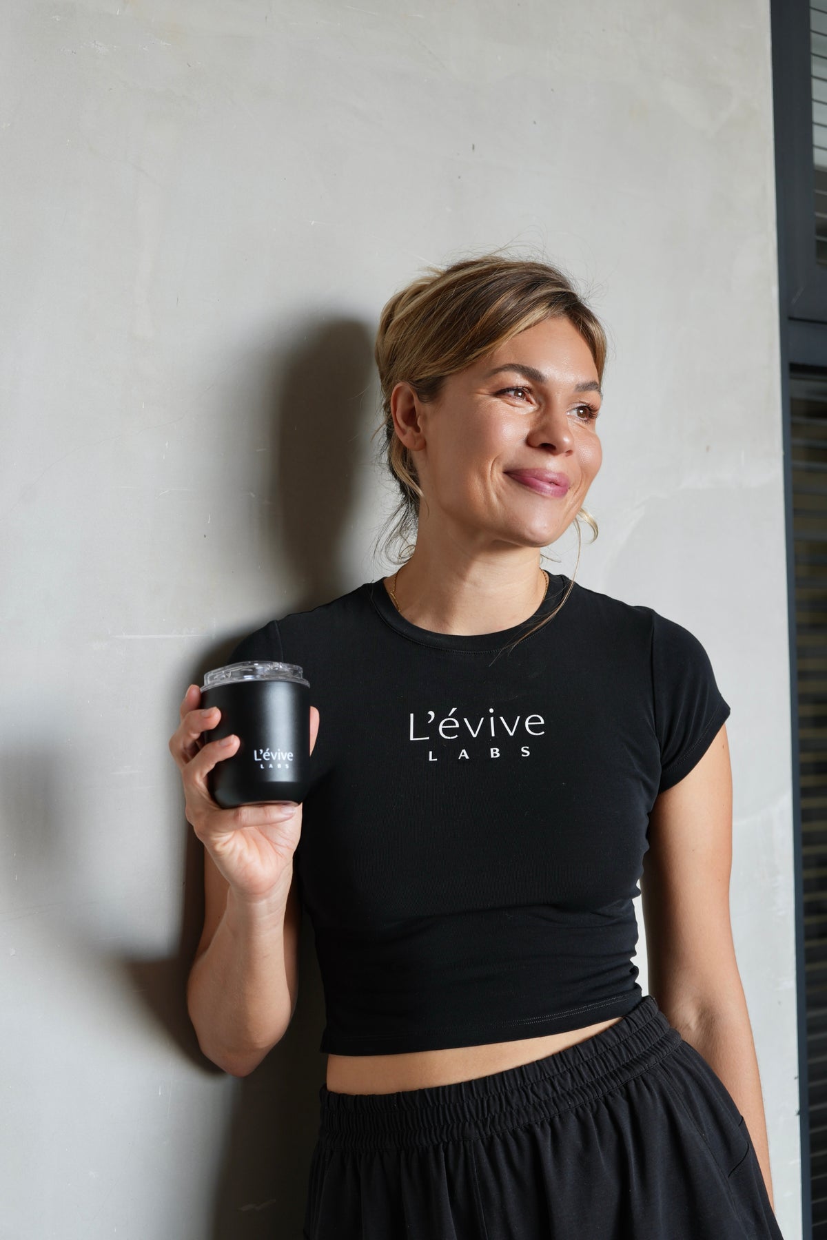 L'évive Labs Round Neck Tee